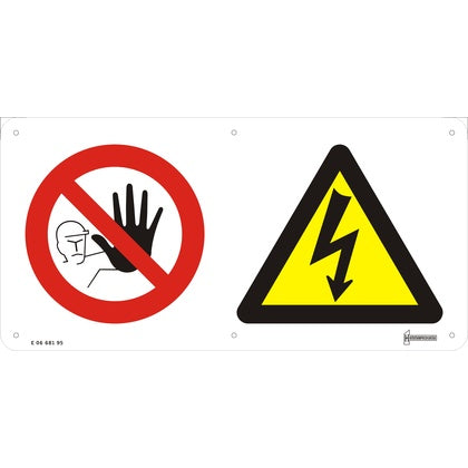 Symbolskylt 300x150mm (Rexel)
