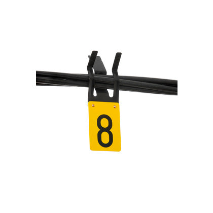 Skylt KL45 Gruppnummer 8 (Rexel)