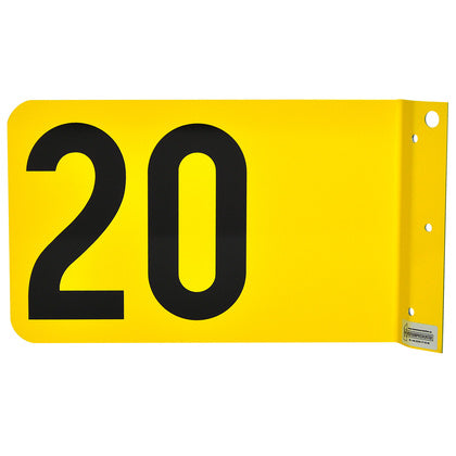 Flygnummerskylt F23 Nr 20 (Rexel)