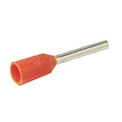 Ändhylsa Röd 0,5mm² 6mm (Rexel)