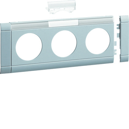 Frontram 3-f 80mm märk Alufärg (Rexel)