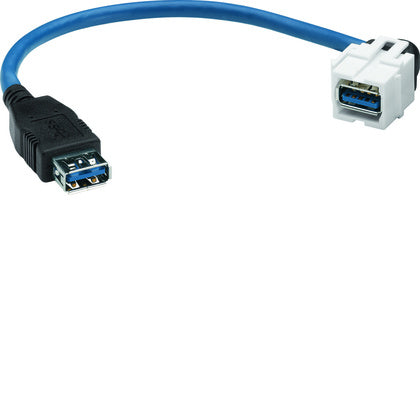 Keystone uttag USB3 Typ A (Rexel)