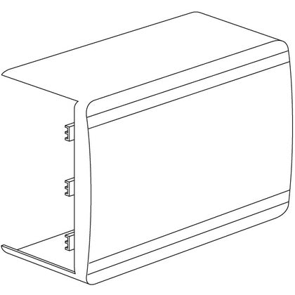 T-STYCKE 120X40 VIT (Rexel)