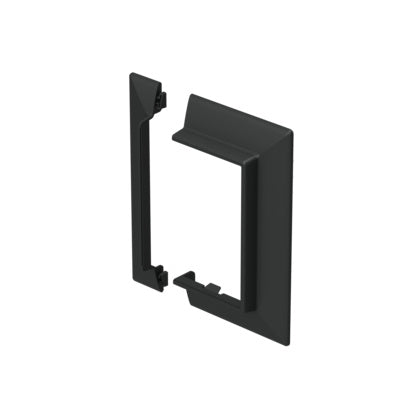 Väggram 120/72 plast svart (Rexel)