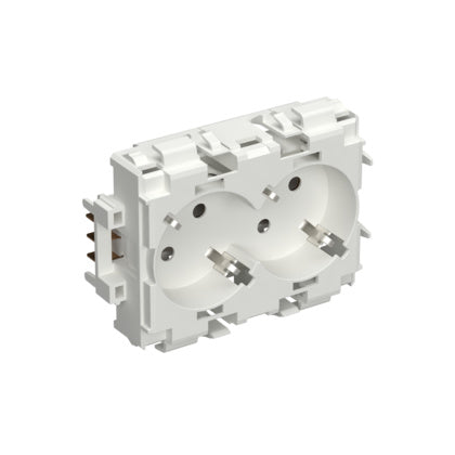 Uttag 2-v sekundär utan front (Rexel)