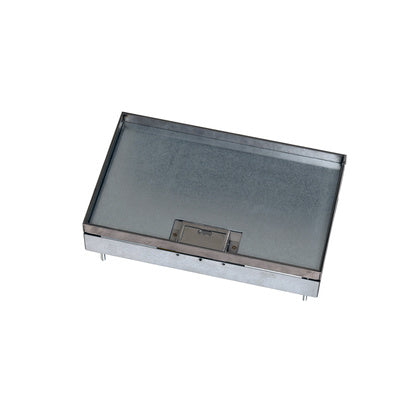 Golvbox Stål starkt lock 4-f (Rexel)