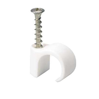 Klammer BCS-C1 18-22 mm vit skruv 5-41 mm (Rexel)