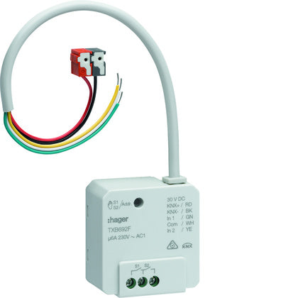 Aktor/sensor easy-KNX 2x In+Ut (Rexel)