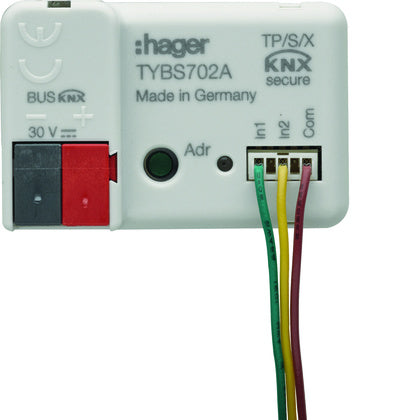 Binäringång 2-kanal KNX (Rexel)