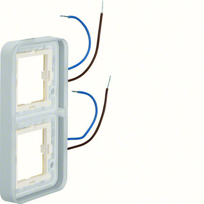Ram 2-fack vit-LED 230V W.1 (Rexel)