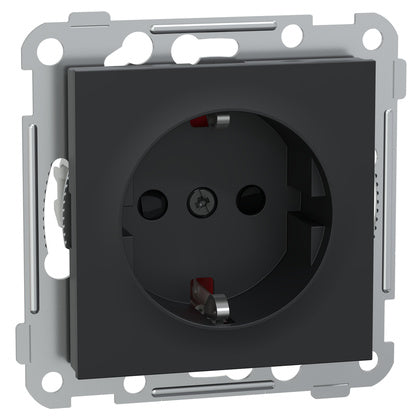Vägguttag RS/Plus 1-vägs J SV (Rexel)