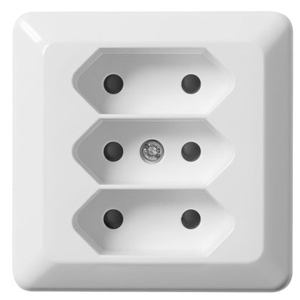 Uttag 3-v EURO RS utp RV (Rexel)