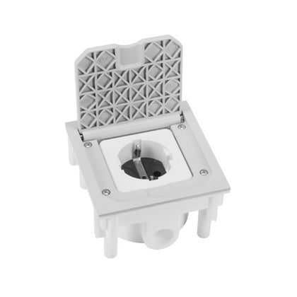 GOLVUTTAG GRÅTT SCHUKO (Rexel)