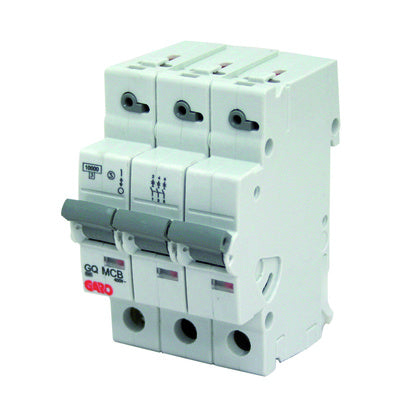 MINIBRYTARE B 3P 10A 10kA GQ (Rexel)