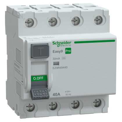 Jordfelsbr Easy9 4P 40A 30mA A (Rexel)