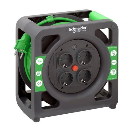 Kabelvinda 15m 3G1.0 IP20 (Rexel)