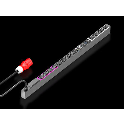 PDU met. 16A/3P 18xC13+3xC19 (Rexel)