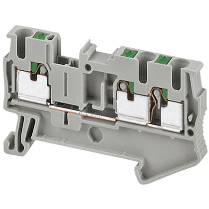 Push-in plint 3p 2,5mm² grå (Rexel)
