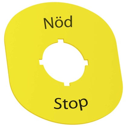 SKYLT NÖDSTOPP VERTICAL (Rexel)