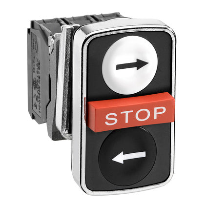 DUBBELTRYCKKNAPP 2SL+1BR+STOPP (Rexel)