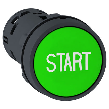 TRYCKKN GRÖN 1NO START (Rexel)