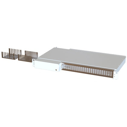 ODF 24xLC-QUAD blåsfiber 1U (Rexel)