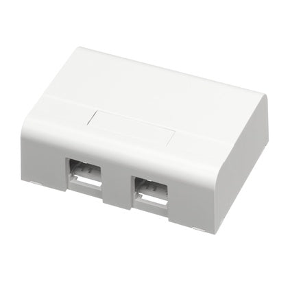 MONTAGEBOX 2XRJ45 ACTASSI VIT (Rexel)