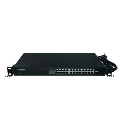 Switch 24p Gigabit PoE+ 370W (Rexel)
