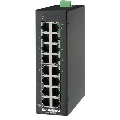 Switch 16p 10/100/1000 DIN (Rexel)