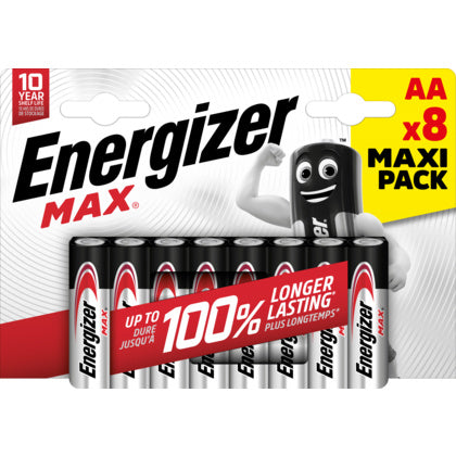 BATTERI Max AA/E91 BP8 (Rexel)