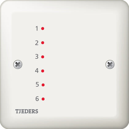 Indikering Opt 6*2mm Röd (Rexel)