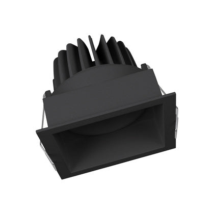 SPOT SQUARE 8W/3000K 36° SVART (Rexel)