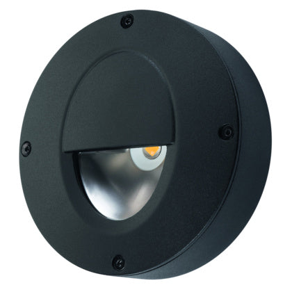 CALLISTO WALL SVART 3000K (Rexel)