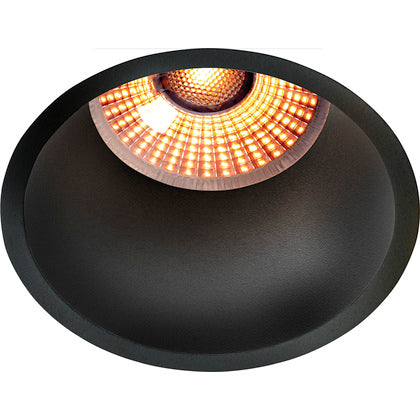 UNICONE+ 9W WARMDIM MATT SVART (Rexel)
