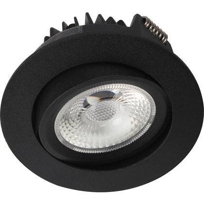 DL Juno COB+ LED 10W M.Svart (Rexel)