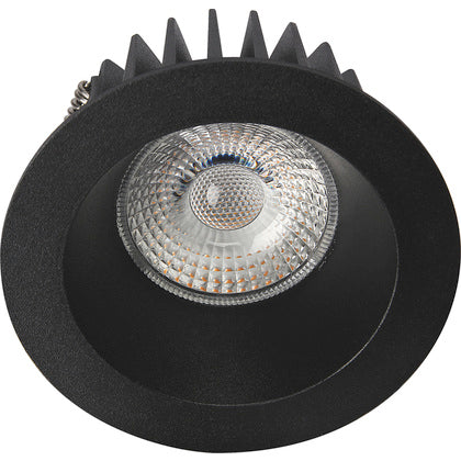 JUNO SOFT COB+ 3K 10W M.SVART (Rexel)