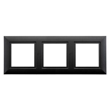 Ram Svart Soft Square 3x (Rexel)