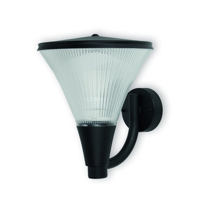 VÄGGARM IP44 LED 10W SVART (Rexel)