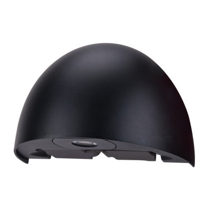 Vägg Uni II LED 2xuttag Sv (Rexel)
