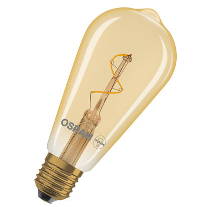 LED EDISON GULD 822 E27 (Rexel)