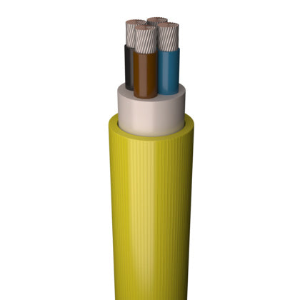 QWPK 4G2,5 RIB GUL (Rexel)