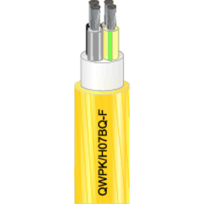 QWPK 4G1,5 RIB GUL (Rexel)