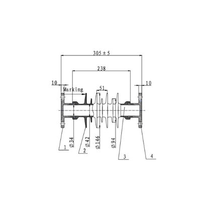 LINEPOSTISOLATOR 24KV (Rexel)