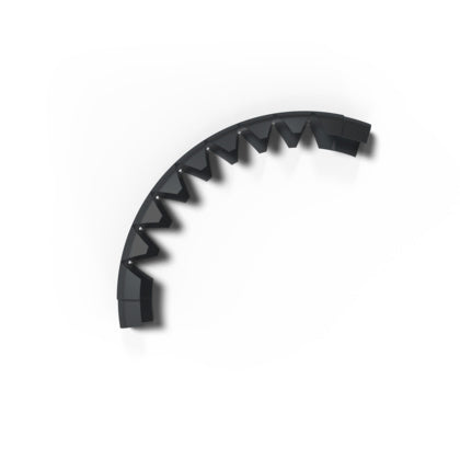 Kabelskydd Flexböj 22mm Svart (Rexel)