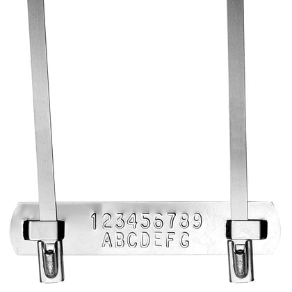 Kabelmärke 2 rader fästband (Rexel)