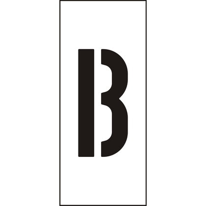 Märksyst H25 Vit Bokstav B (Rexel)