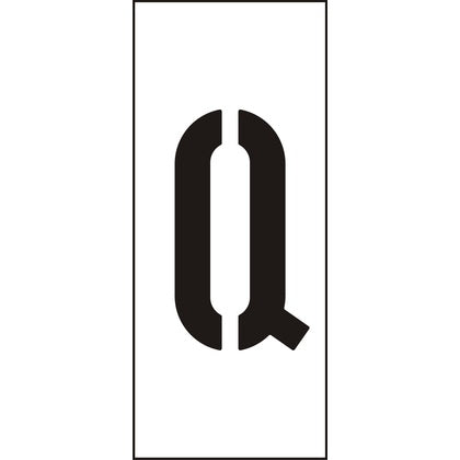 Märksyst H25 Vit Bokstav Q (Rexel)