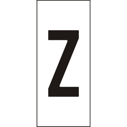 Märksyst H25 Vit Bokstav Z (Rexel)