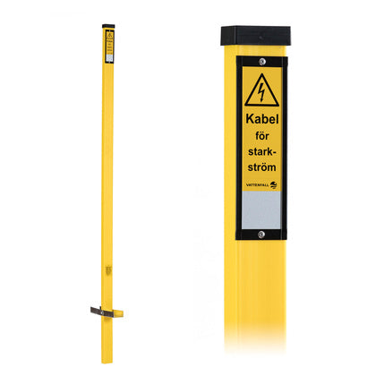 Kabelm stolpe V-fall 1700mm (Rexel)