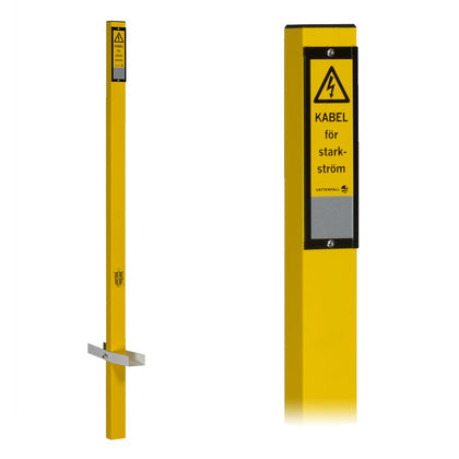Kabelmark.stolpe V-fall 1250mm (Rexel)